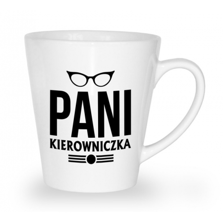 Kubek latte Pani Kierowniczka!